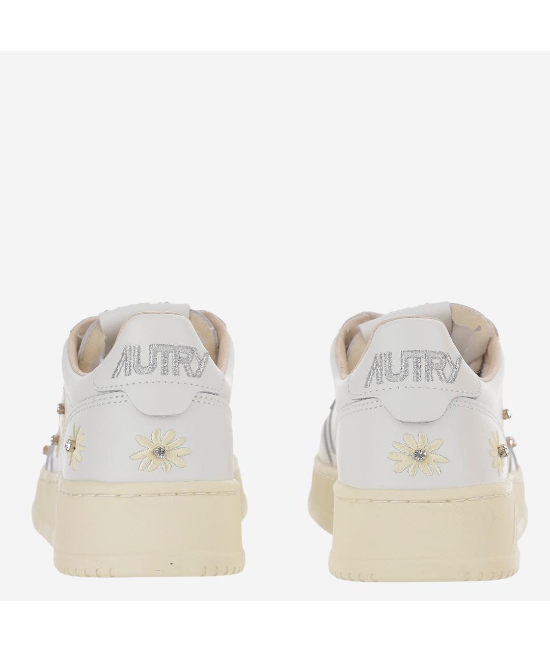 AUTRY Белые кожаные кеды, фото 4