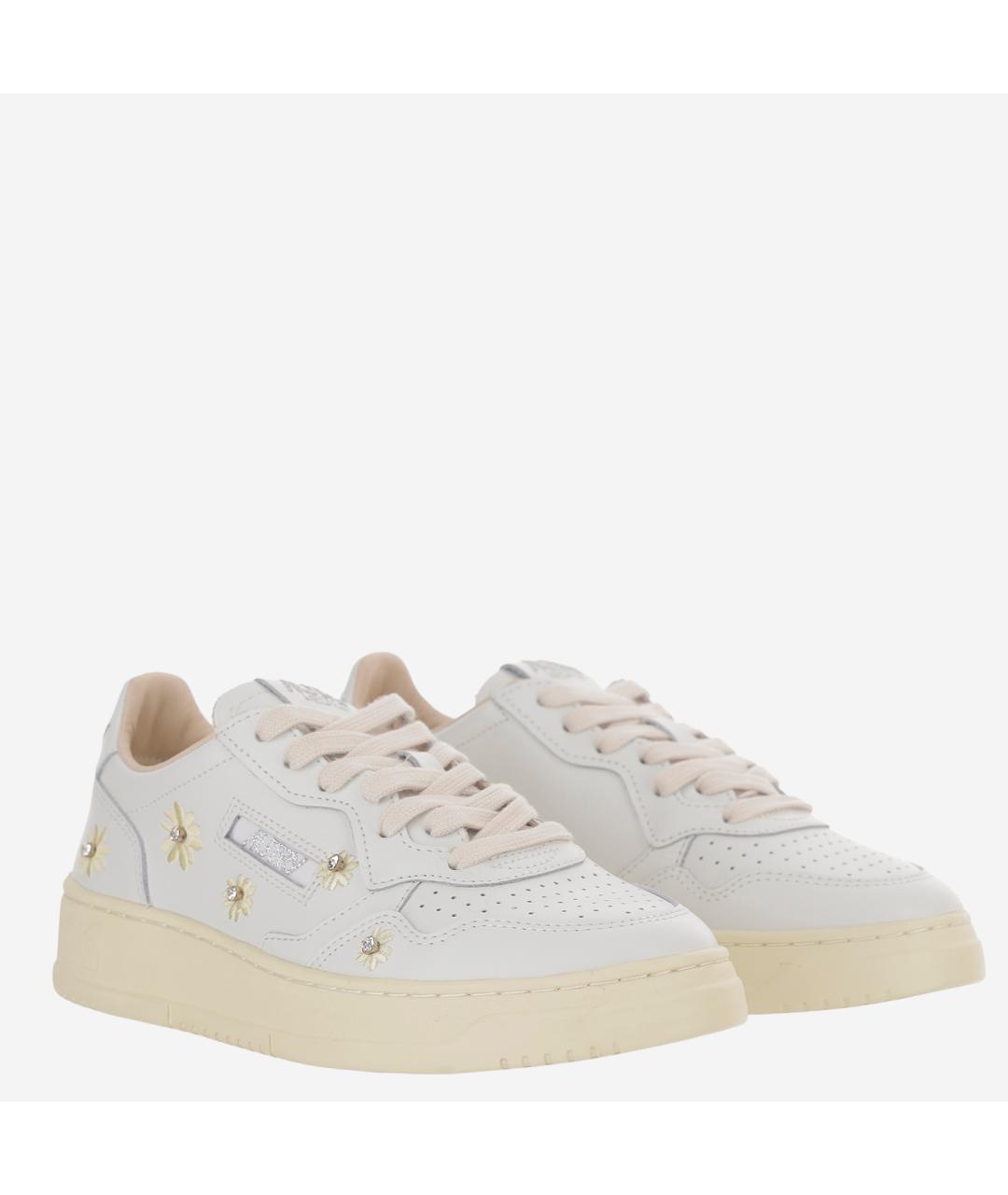 AUTRY Белые кожаные кеды, фото 3