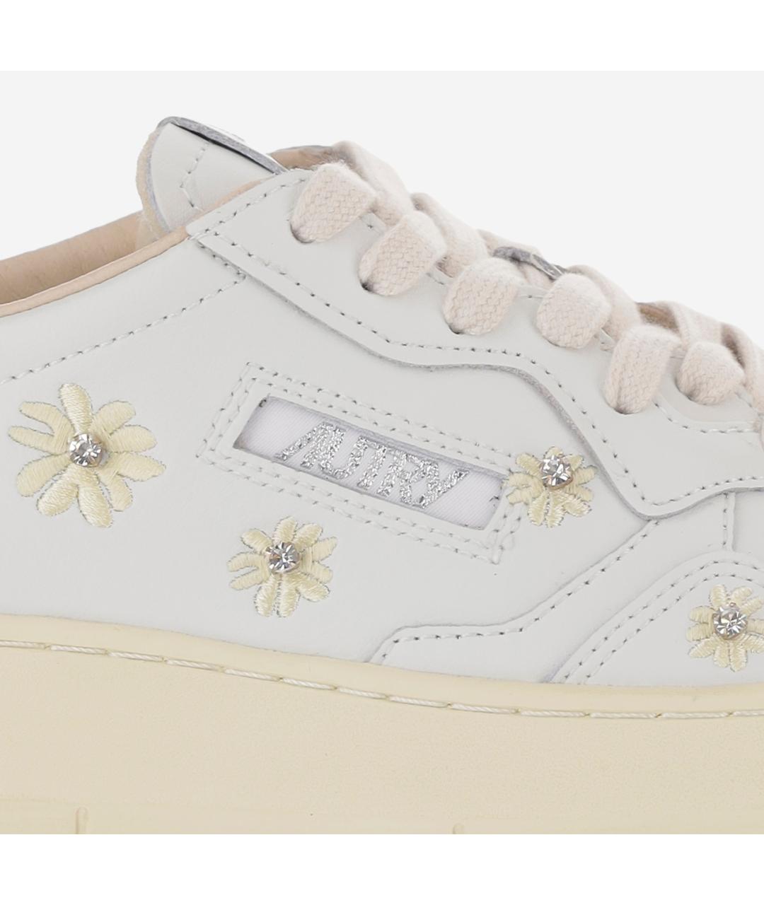 AUTRY Белые кожаные кеды, фото 5