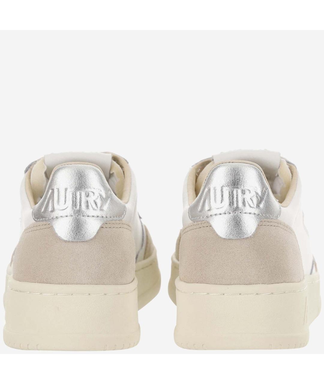 AUTRY Белые кожаные кеды, фото 4