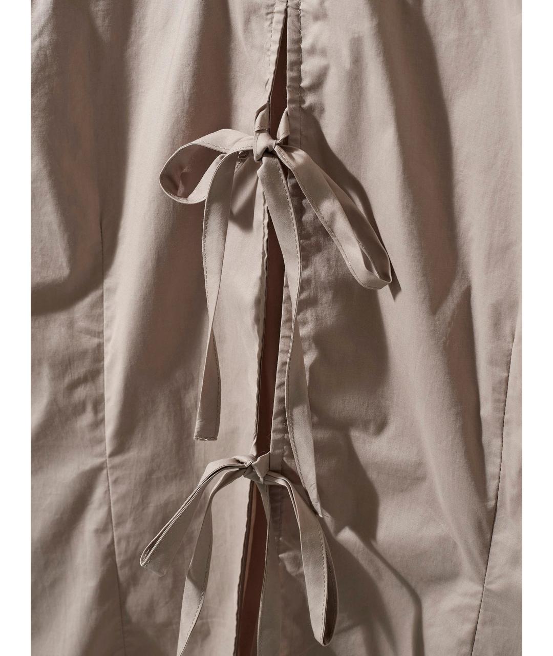 THE GARMENT Бежевая хлопковая рубашка, фото 3