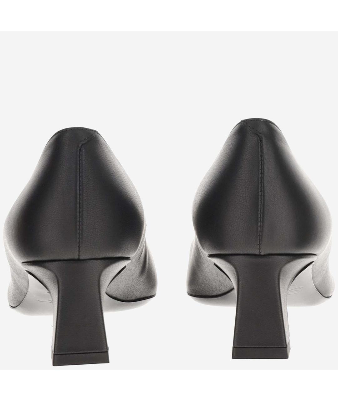 ROGER VIVIER Черные кожаные туфли, фото 3