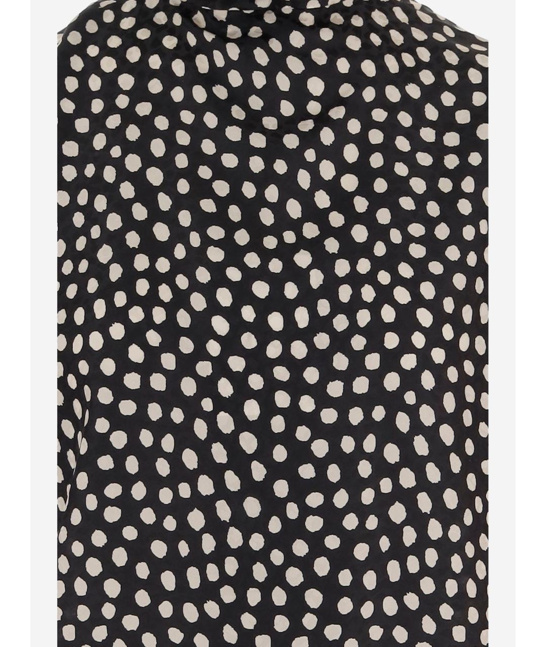 CHLOE Черное шелковое повседневное платье, фото 3