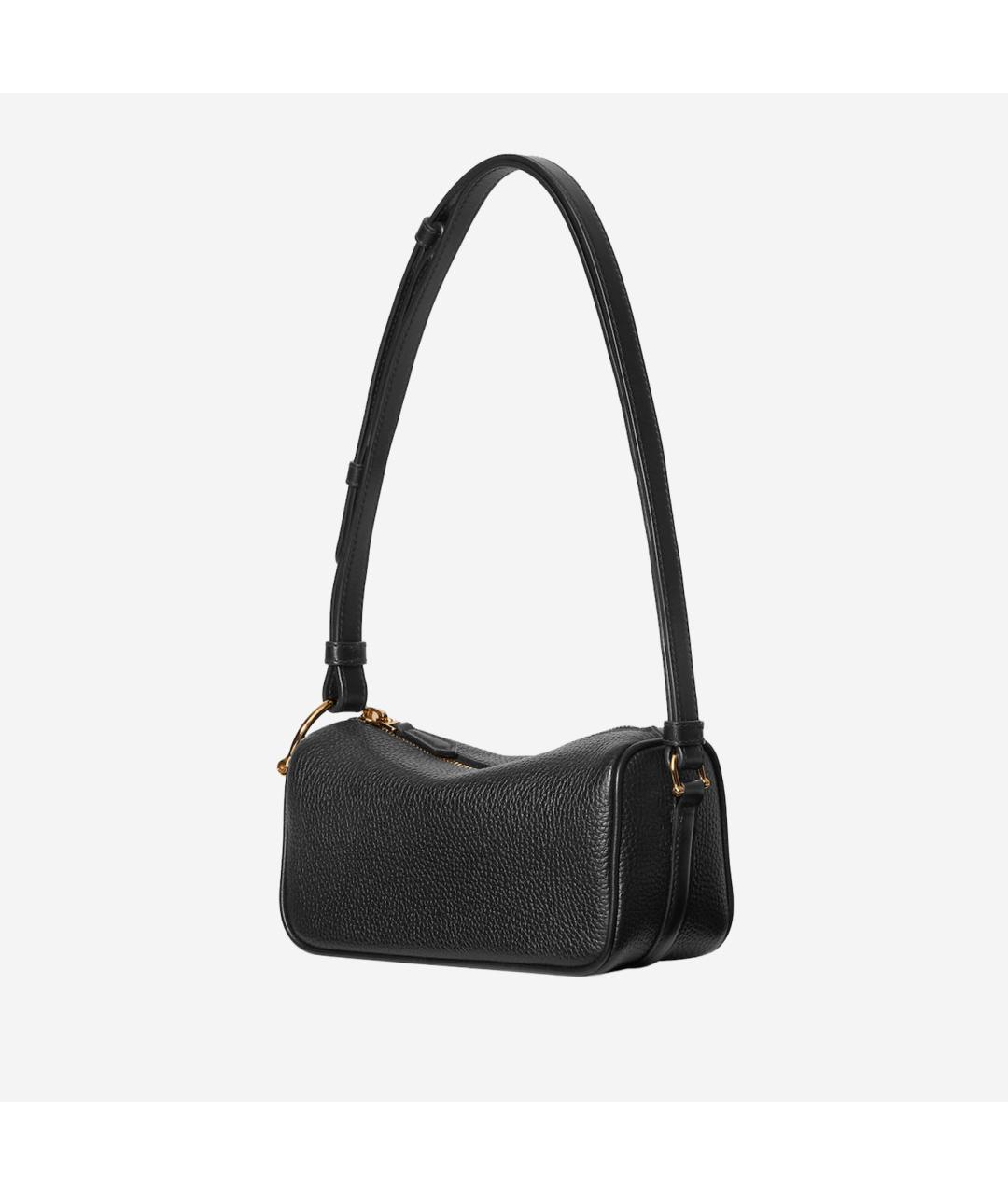 GUCCI Черная кожаная сумка через плечо, фото 3