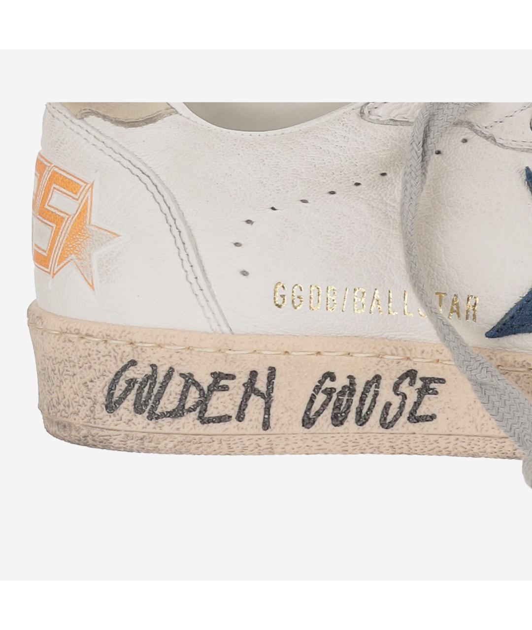 GOLDEN GOOSE DELUXE BRAND Мульти кожаные низкие кроссовки / кеды, фото 5