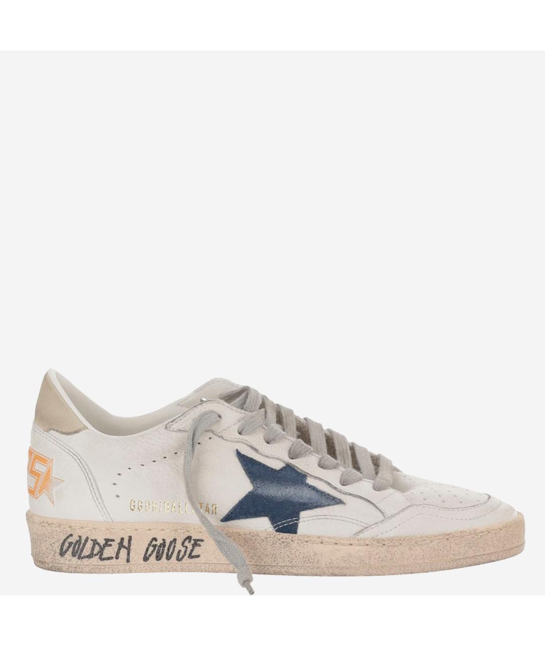 GOLDEN GOOSE DELUXE BRAND Мульти кожаные низкие кроссовки / кеды, фото 6