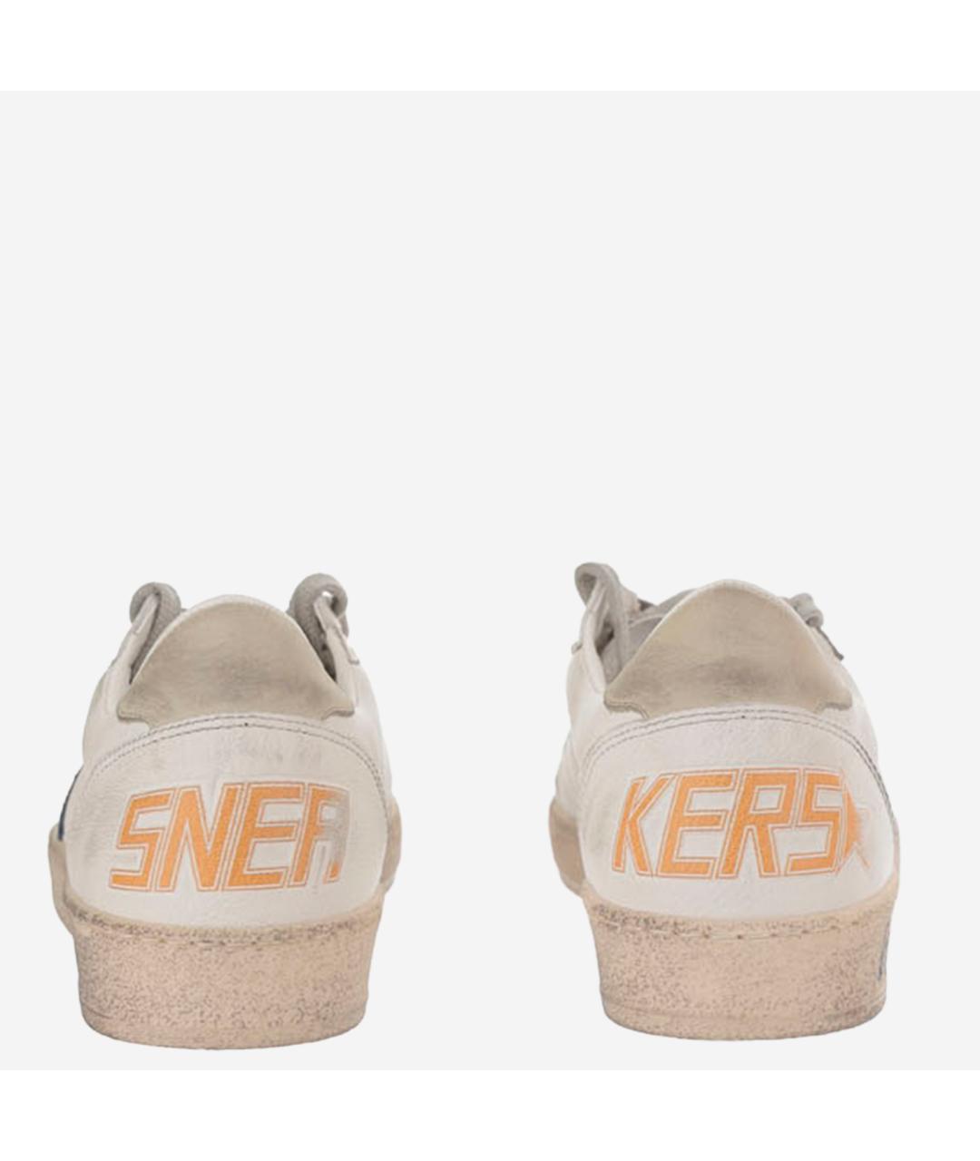 GOLDEN GOOSE DELUXE BRAND Мульти кожаные низкие кроссовки / кеды, фото 2