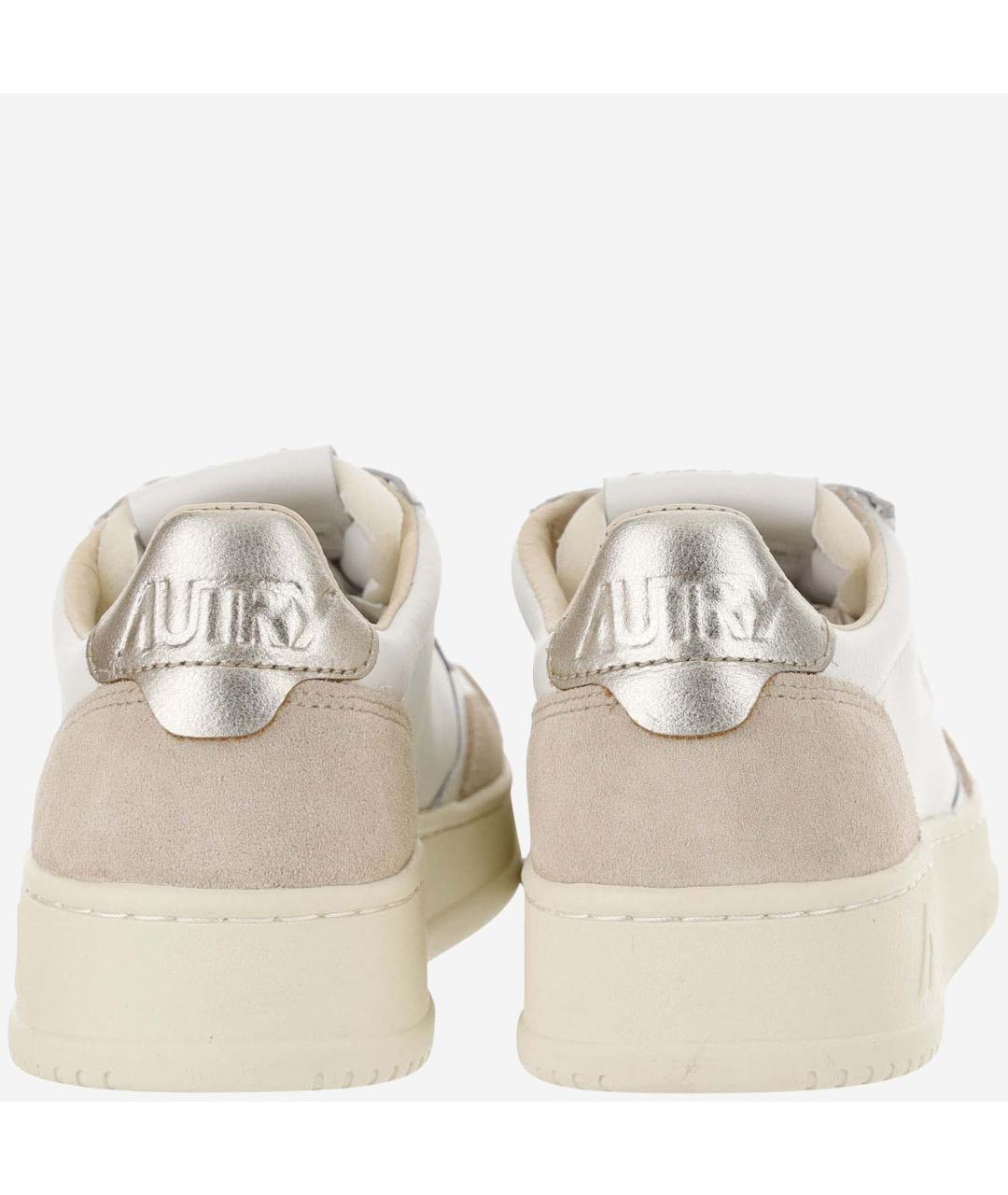 AUTRY Белые кожаные кеды, фото 4