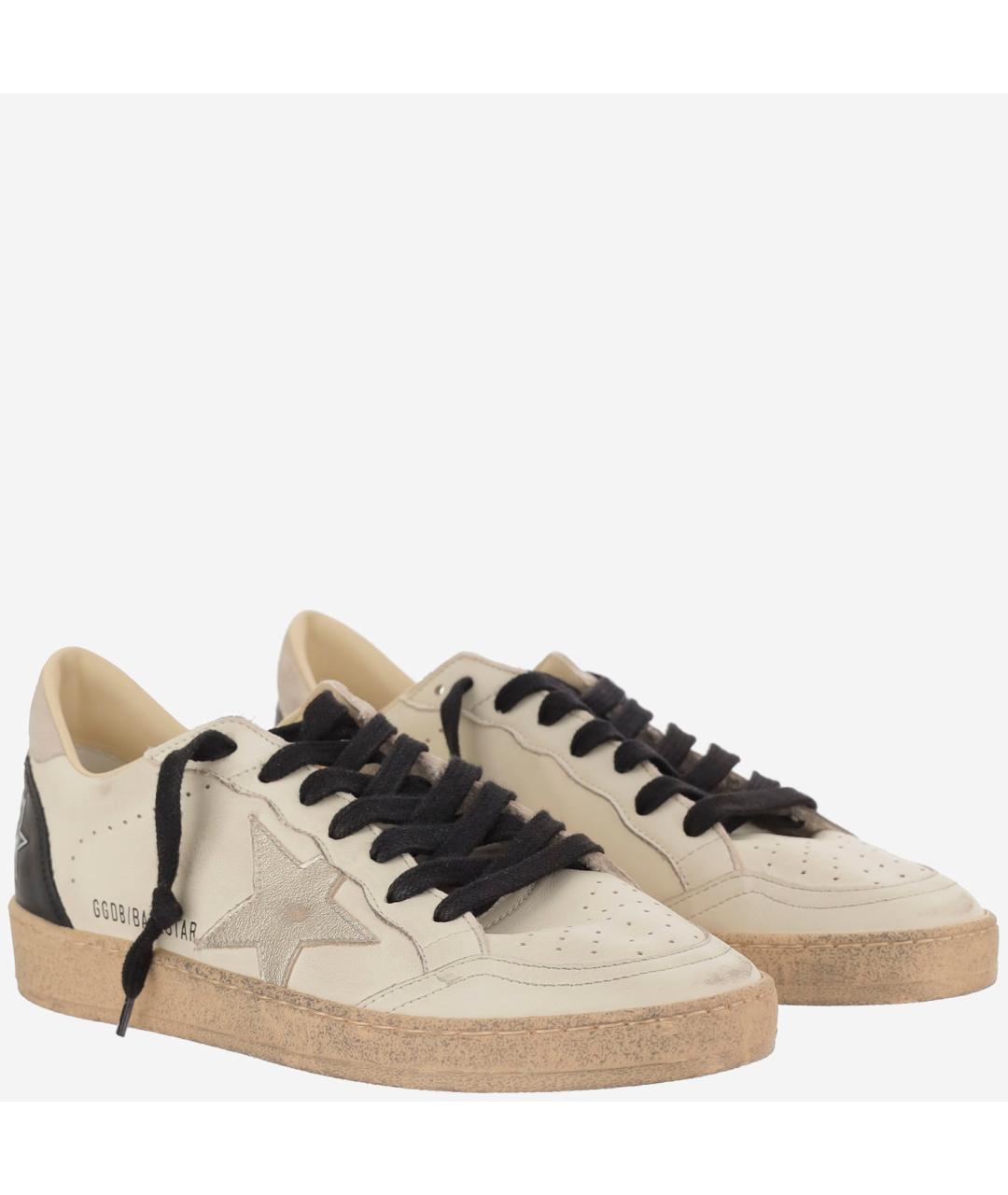 GOLDEN GOOSE DELUXE BRAND Мульти кожаные низкие кроссовки / кеды, фото 3