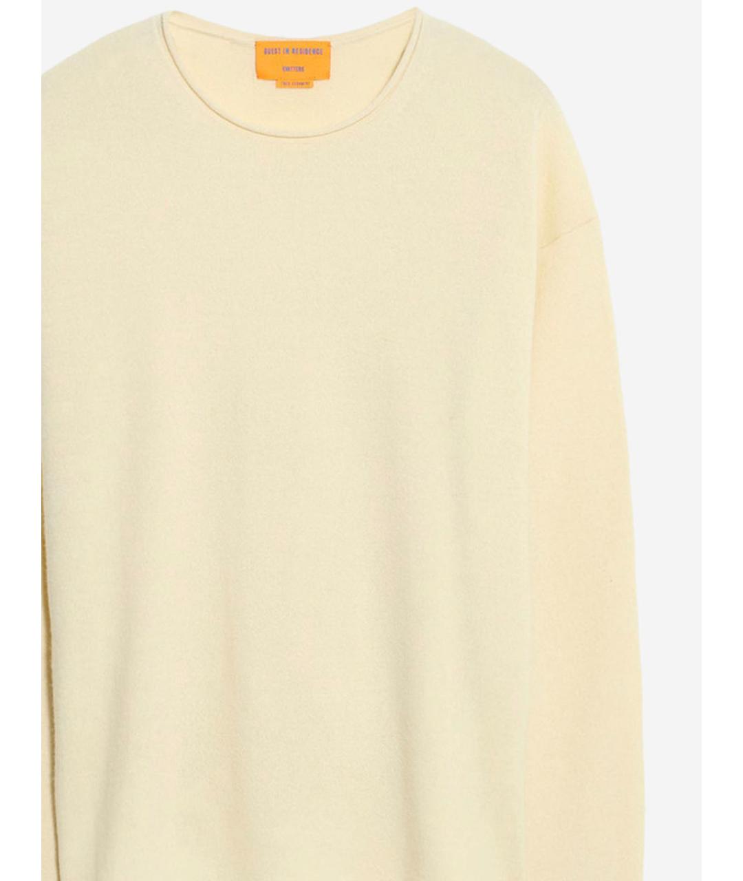 GUEST IN RESIDENCE Бежевый кашемировый джемпер / свитер, фото 3