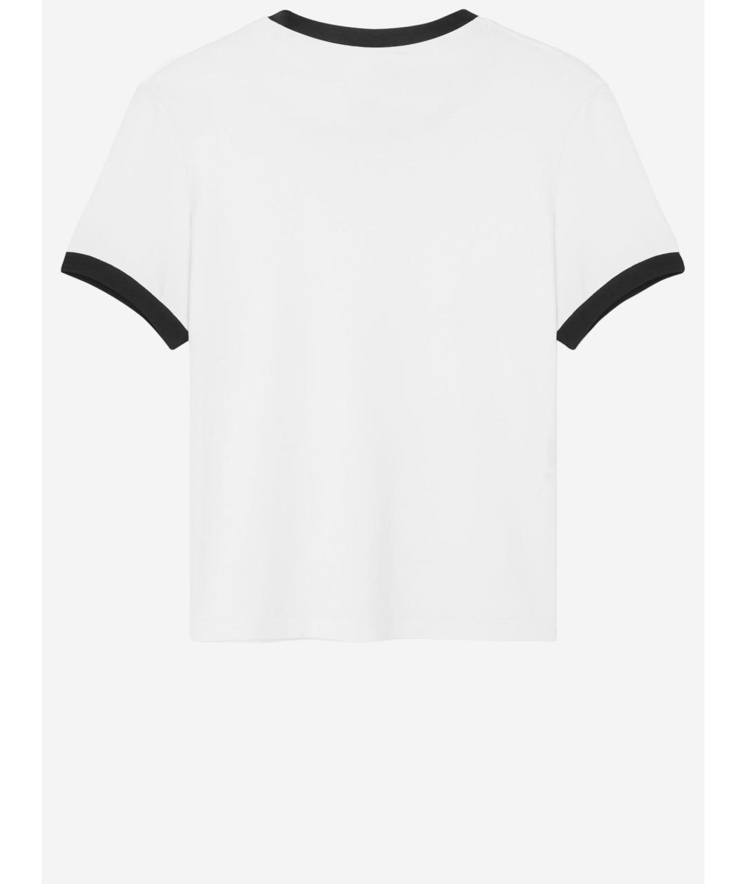 VERSACE Белая вискозная футболка, фото 2