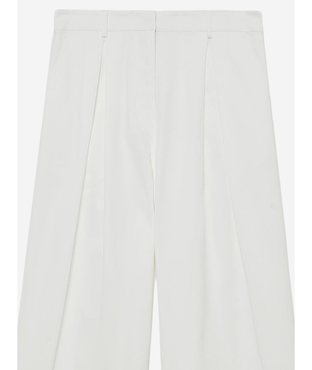 THE GARMENT Белые хлопковые брюки широкие, фото 3
