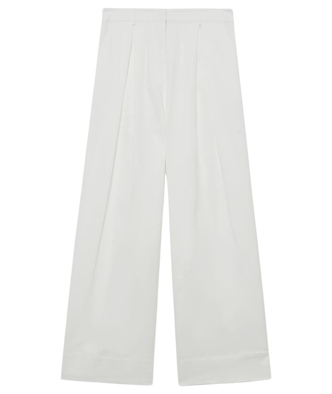 THE GARMENT Белые хлопковые брюки широкие, фото 1