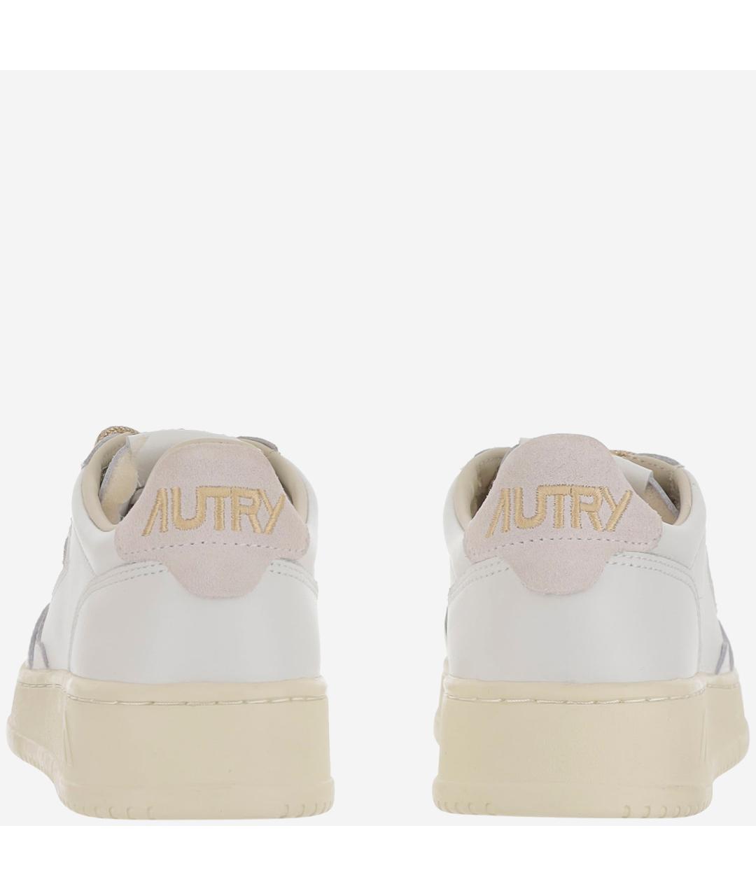 AUTRY Белые кожаные кеды, фото 4