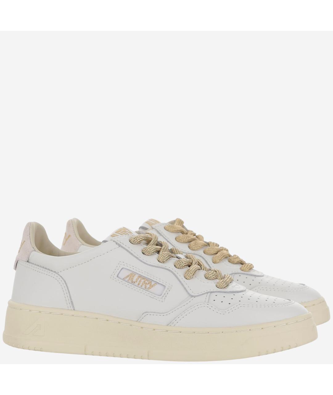 AUTRY Белые кожаные кеды, фото 3