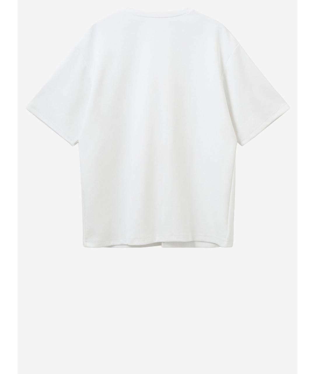 THE GARMENT Белая хлопковая футболка, фото 1