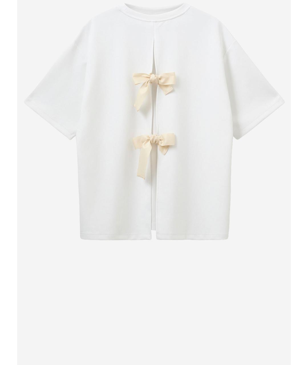 THE GARMENT Белая хлопковая футболка, фото 2