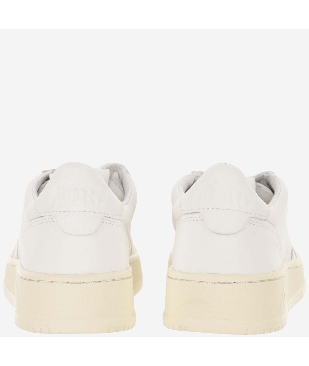 AUTRY Белые кожаные кеды, фото 4