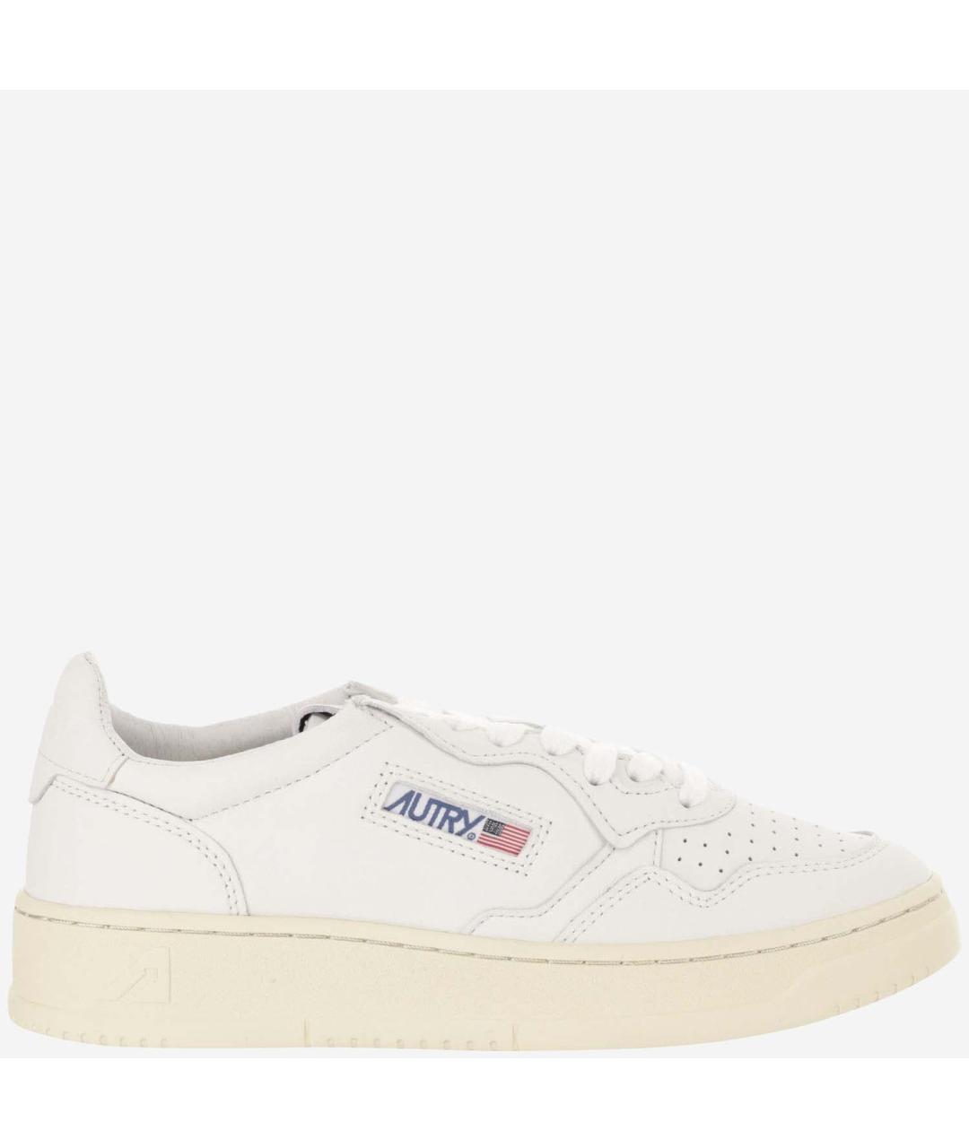 AUTRY Белые кожаные кеды, фото 6