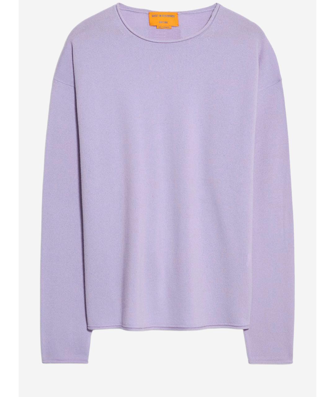 GUEST IN RESIDENCE Фиолетовый кашемировый джемпер / свитер, фото 1