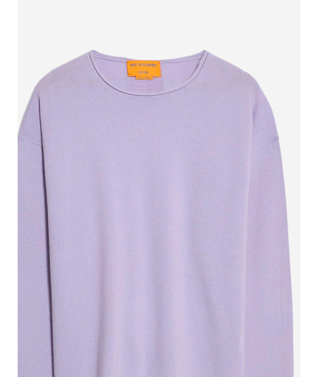 GUEST IN RESIDENCE Фиолетовый кашемировый джемпер / свитер, фото 3