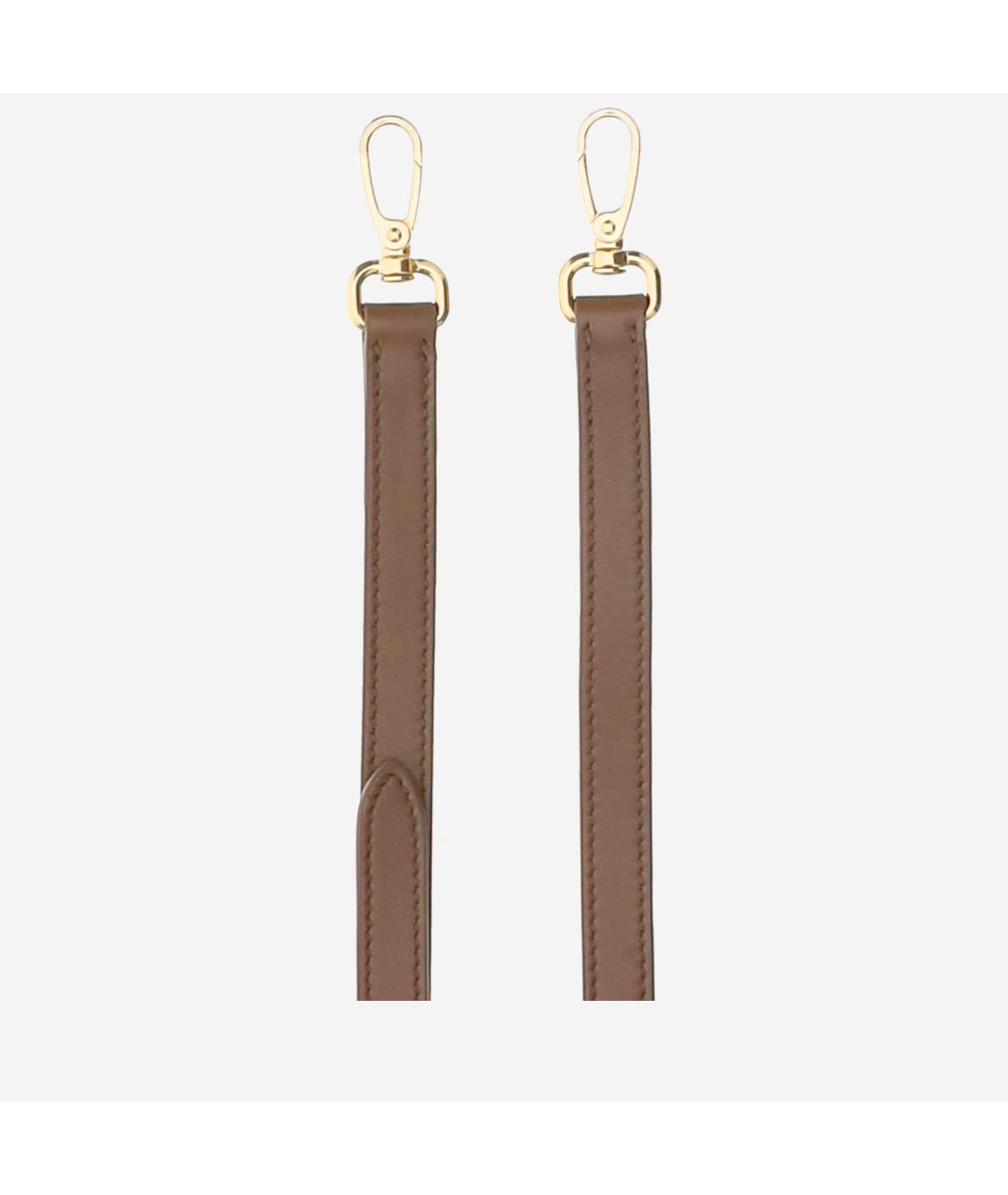 MIU MIU Коричневая кожаная сумка тоут, фото 4