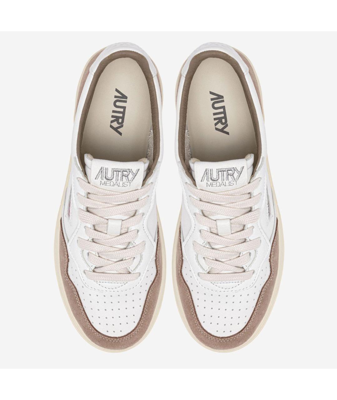 AUTRY Белые кожаные кеды, фото 2
