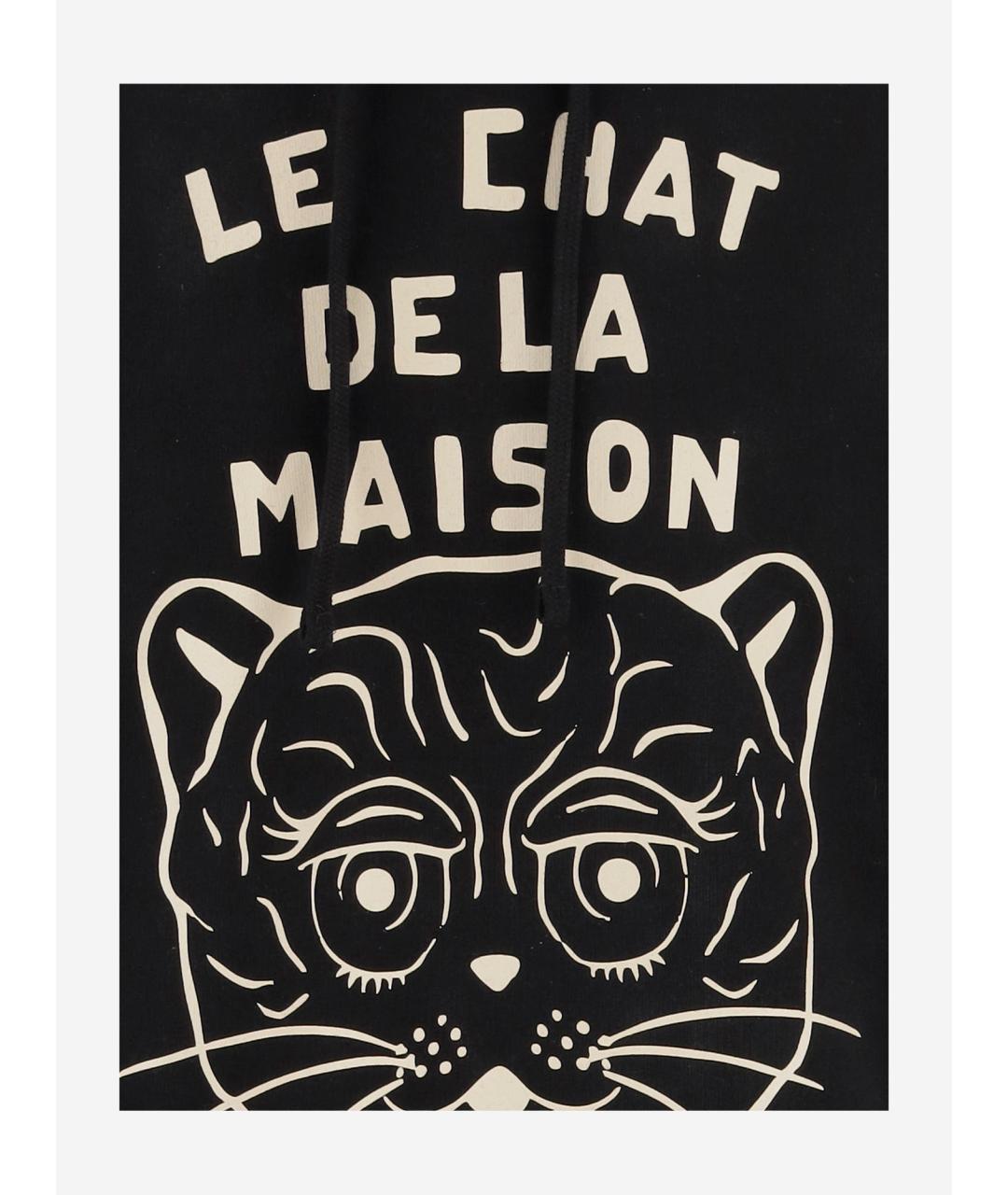 VALENTINO Черный хлопковый джемпер / свитер, фото 3