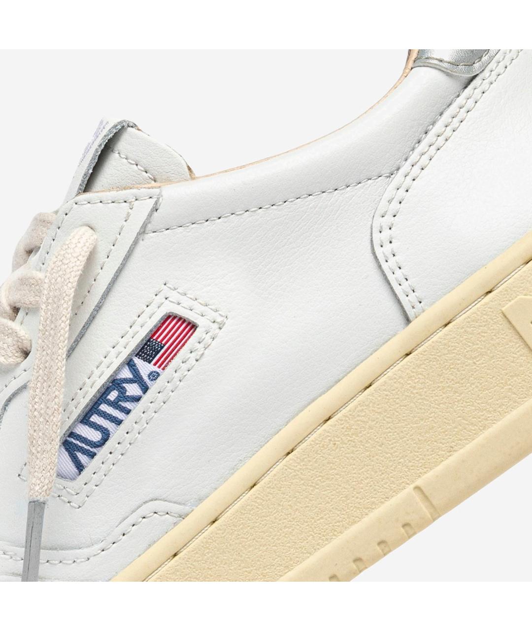 AUTRY Белые кожаные кеды, фото 5