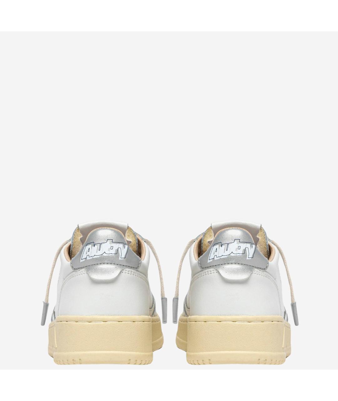 AUTRY Белые кожаные кеды, фото 4
