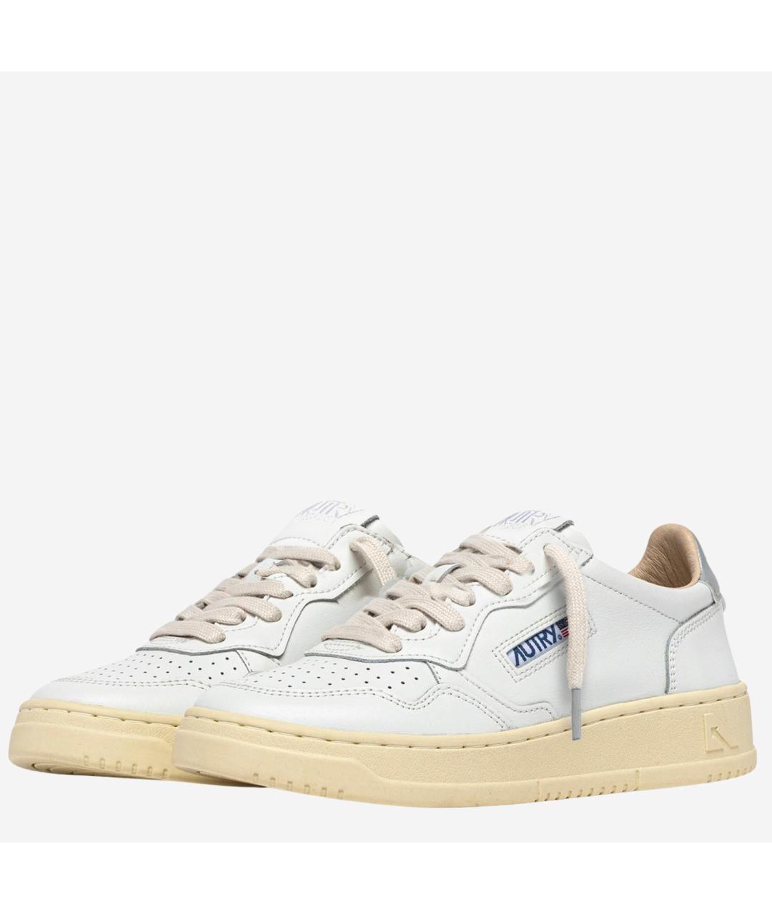 AUTRY Белые кожаные кеды, фото 3