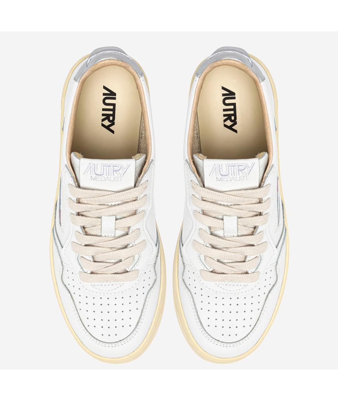 AUTRY Белые кожаные кеды, фото 2