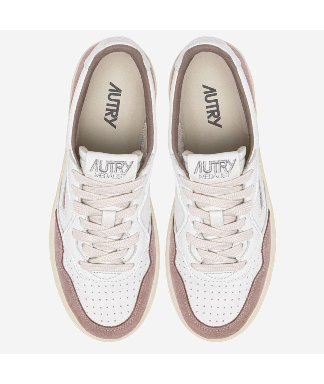AUTRY Белые кожаные кеды, фото 2