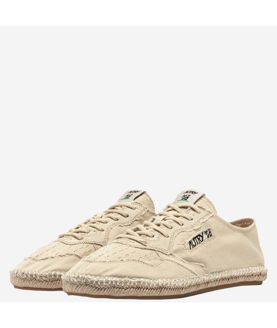 AUTRY Бежевые текстильные эспадрильи, фото 2