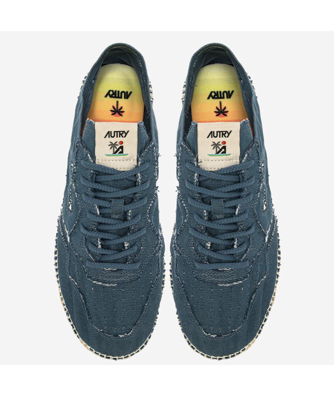 AUTRY Синие текстильные эспадрильи, фото 4