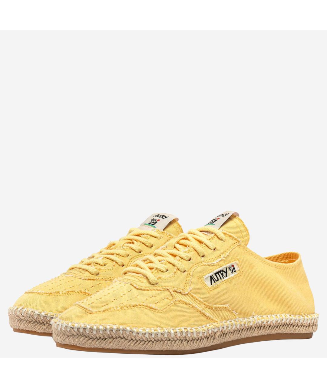 AUTRY Желтые текстильные эспадрильи, фото 3