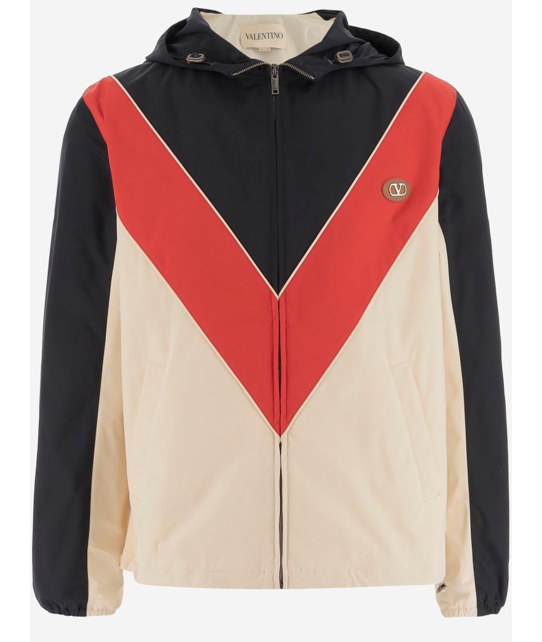 VALENTINO Мульти полиэстеровая куртка, фото 1