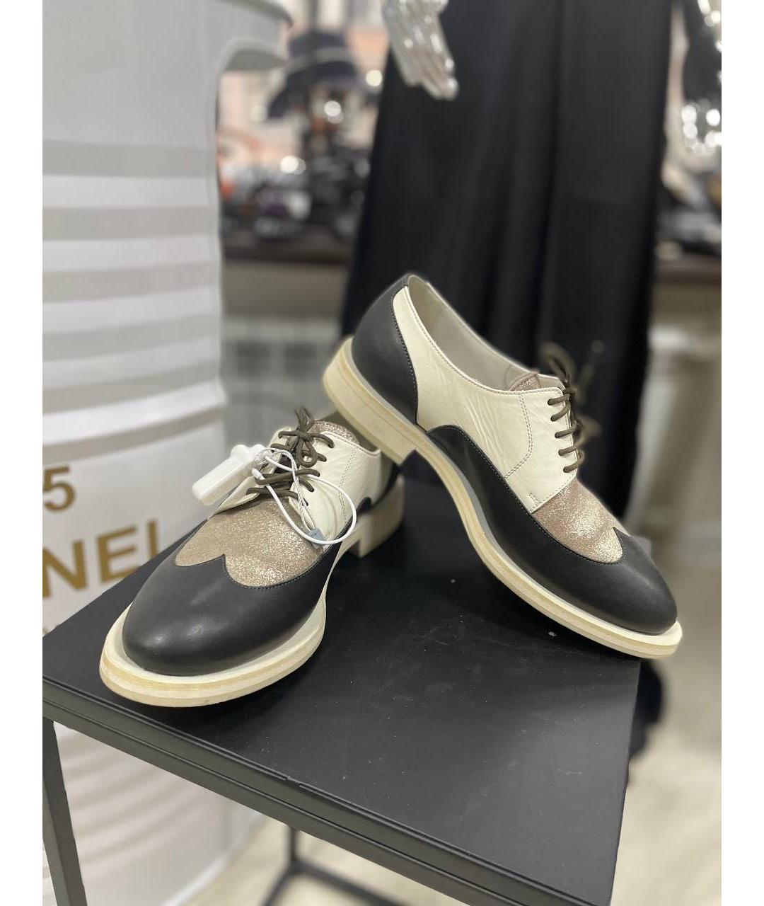 BRUNELLO CUCINELLI Мульти кожаные лоферы, фото 2