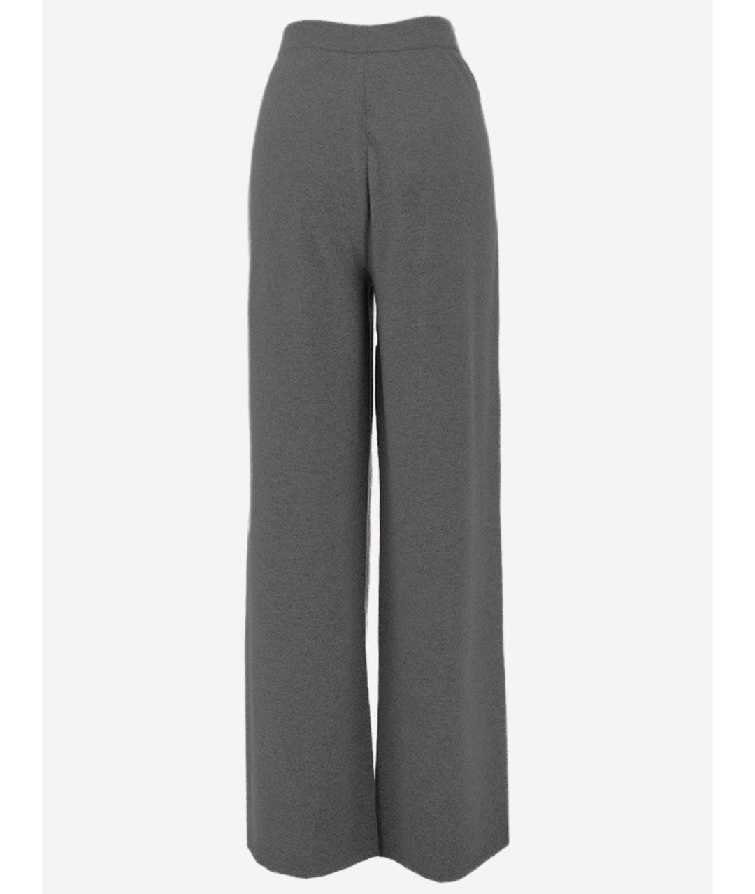 GUEST IN RESIDENCE Серые кашемировые прямые брюки, фото 2
