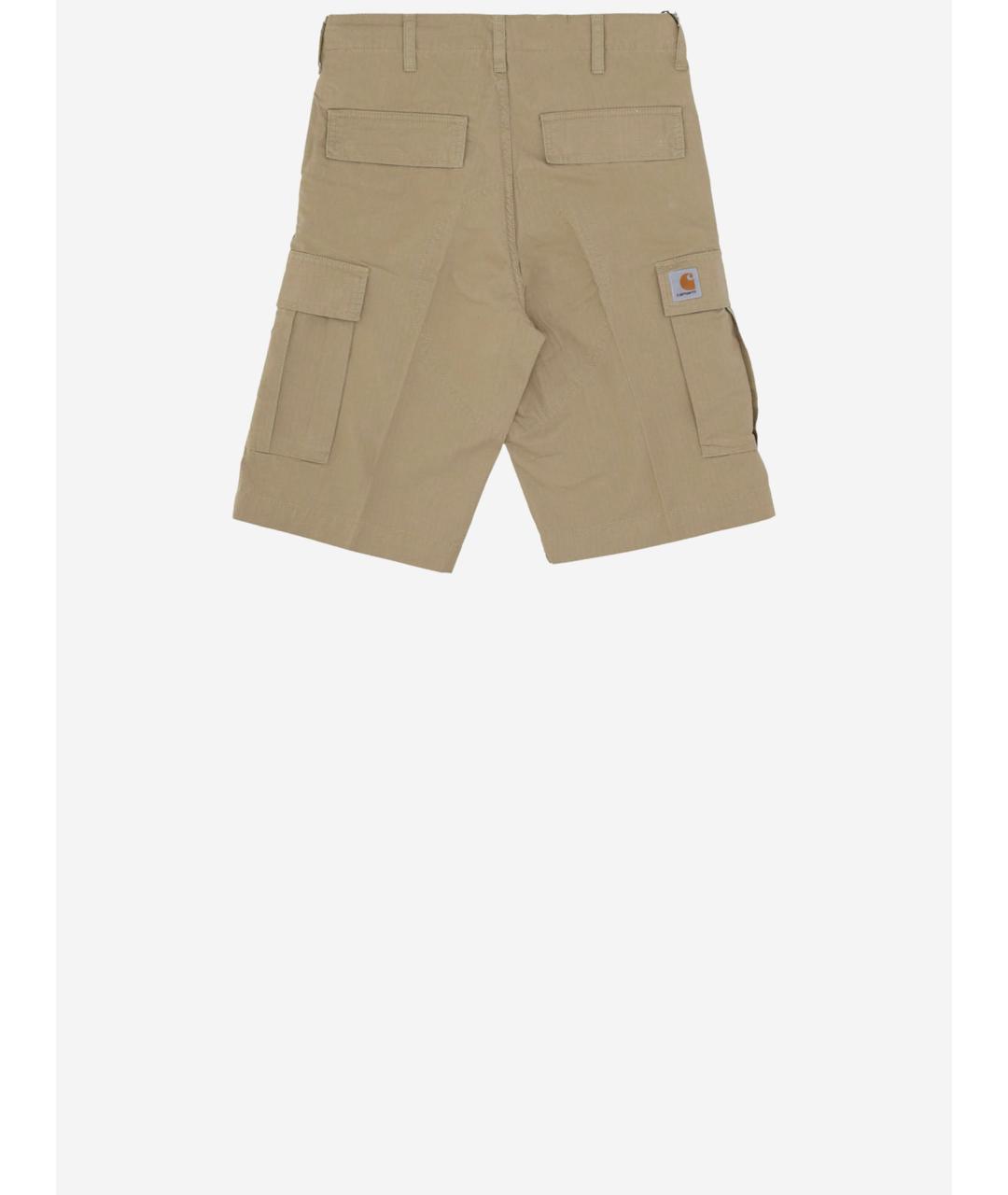 CARHARTT WIP Бежевые шорты, фото 2