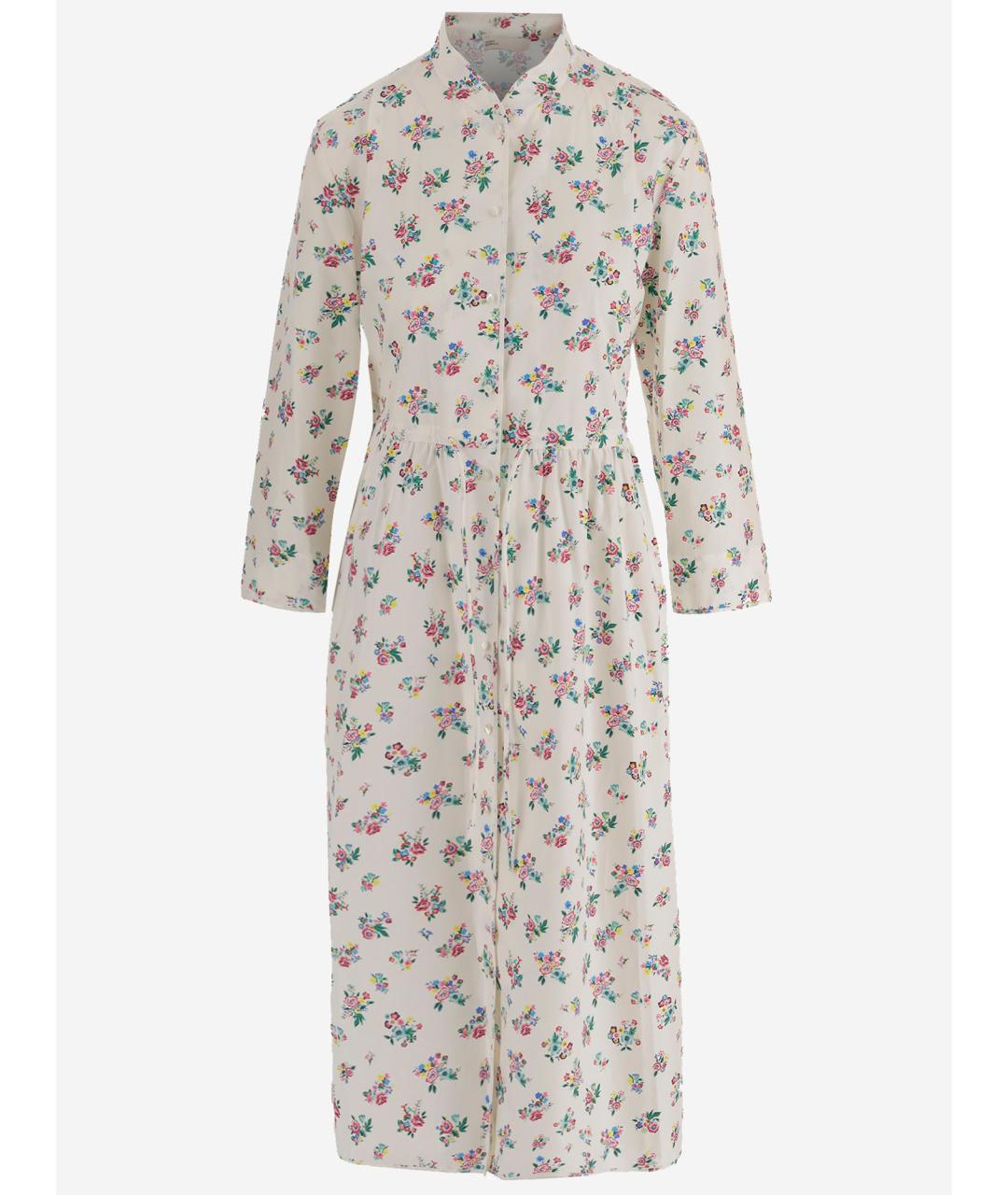 TORY BURCH Белое хлопковое повседневное платье, фото 1