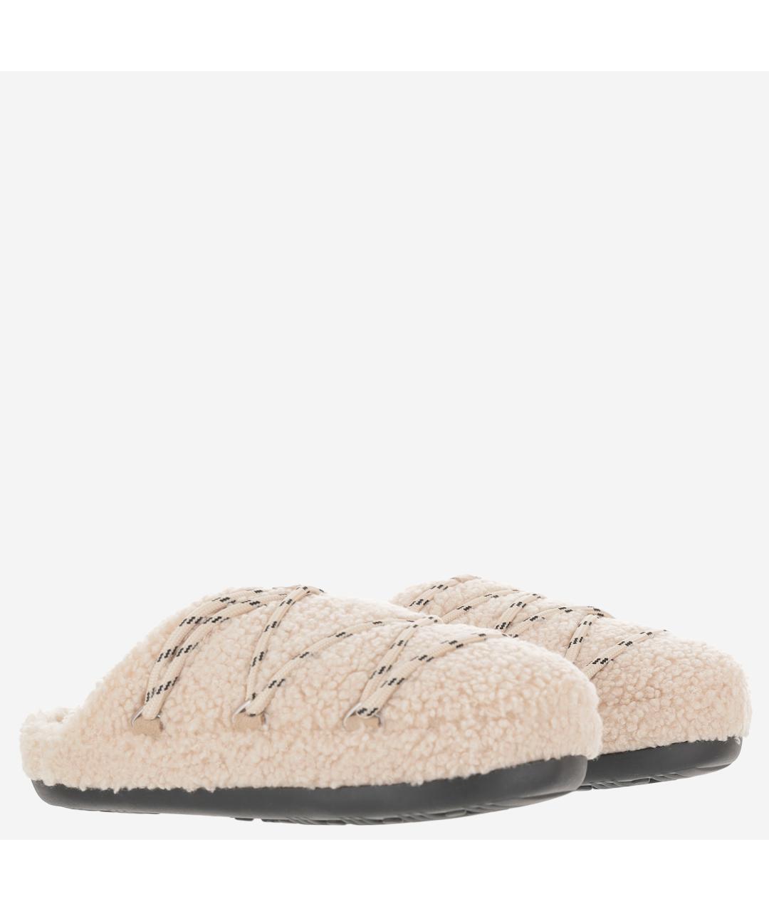 MOON BOOT Бежевые полусапоги, фото 3