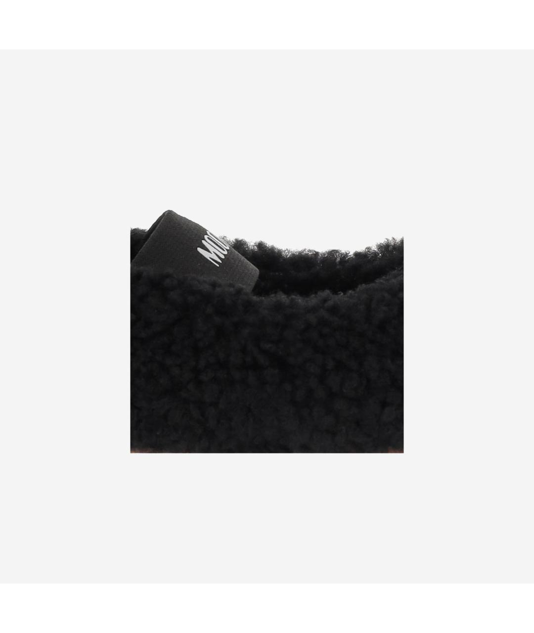 MOON BOOT Черные текстильные балетки, фото 5