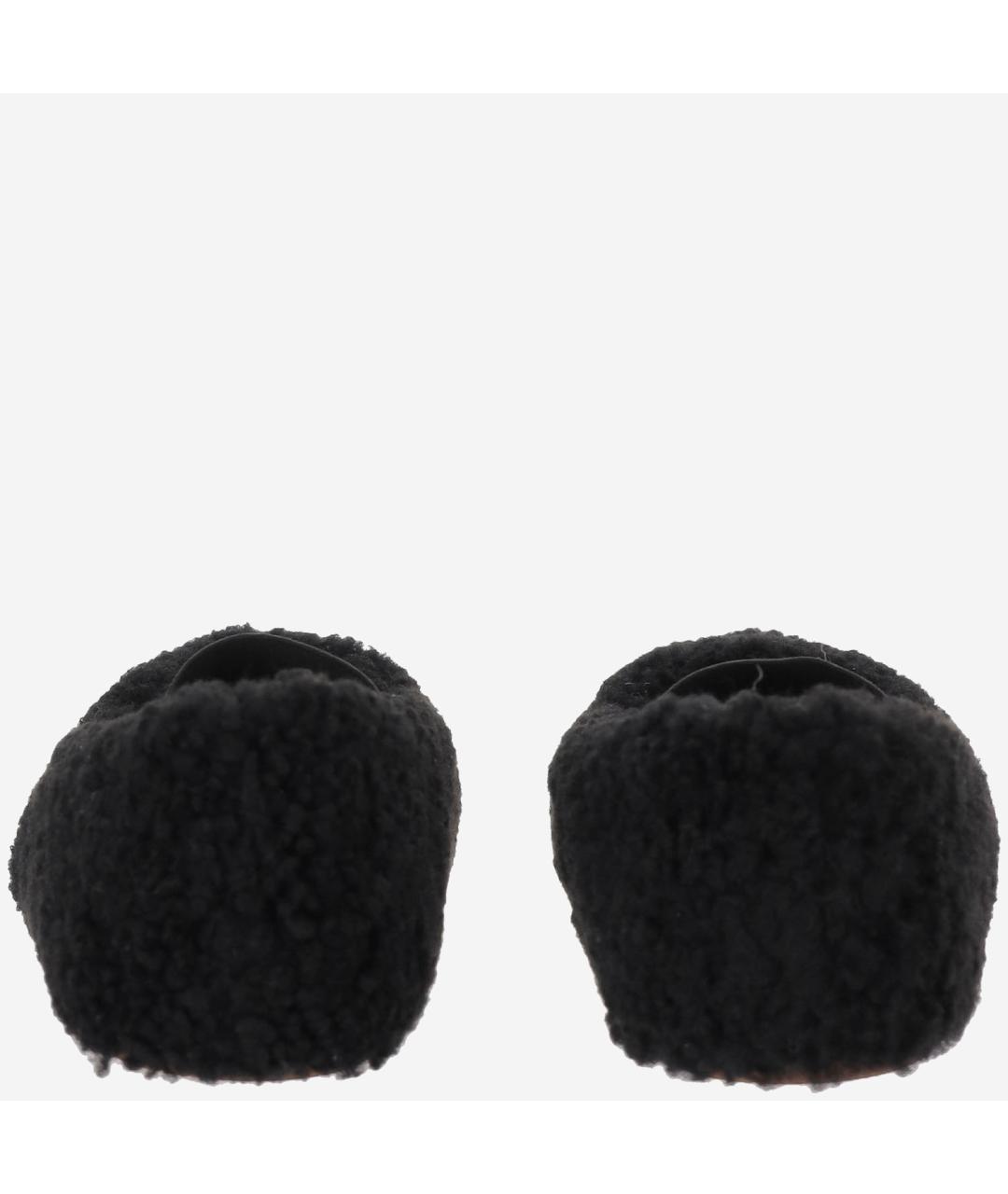 MOON BOOT Черные текстильные балетки, фото 4