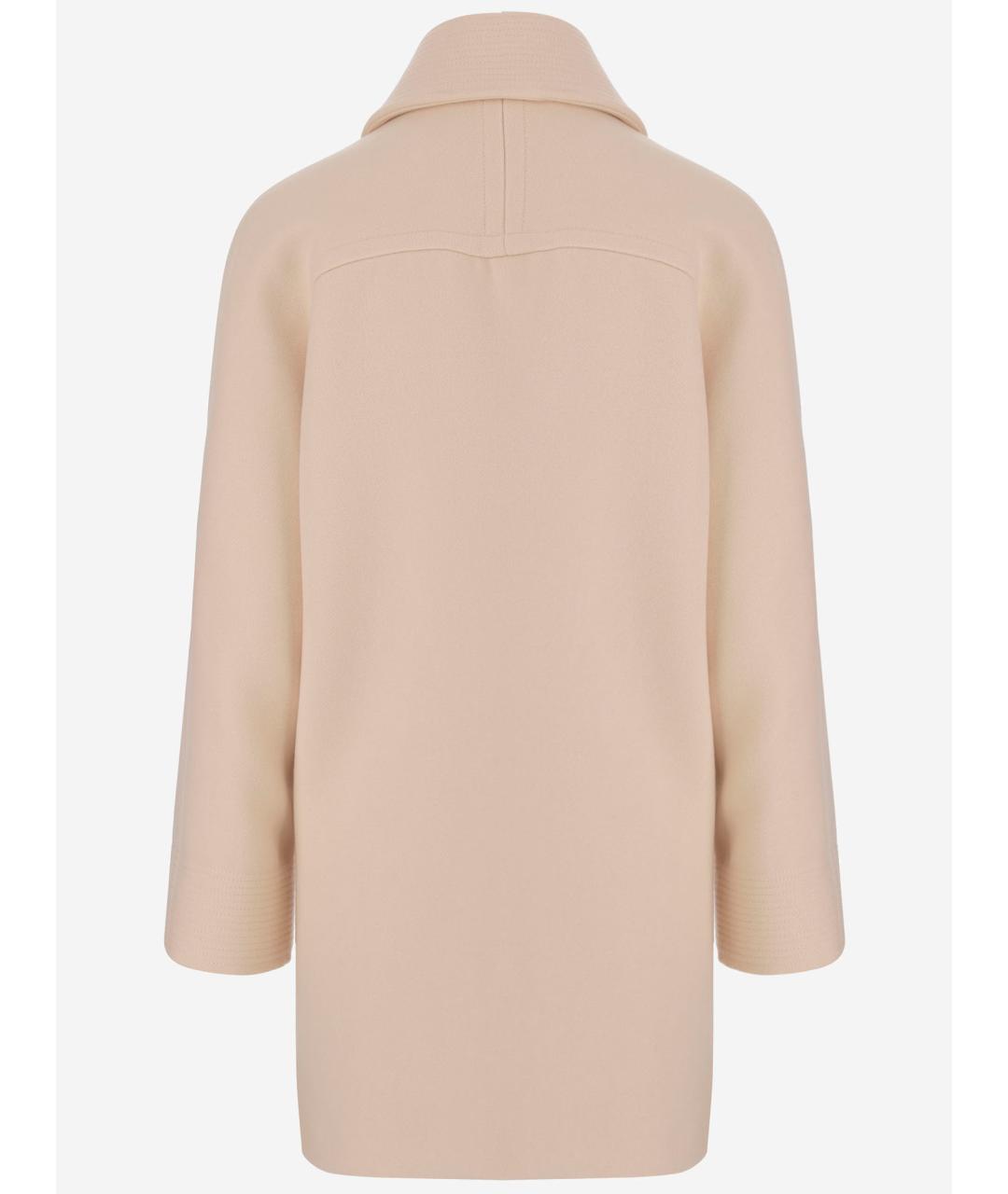 VALENTINO Бежевое шерстяное пальто, фото 2