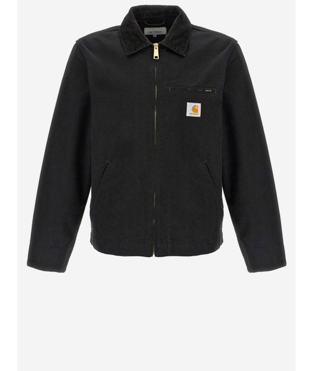 CARHARTT WIP Черная хлопковая куртка, фото 4
