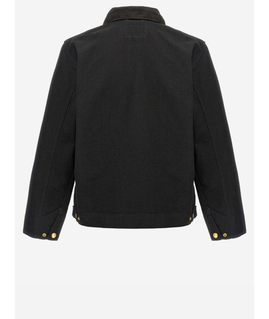 CARHARTT WIP Черная хлопковая куртка, фото 2