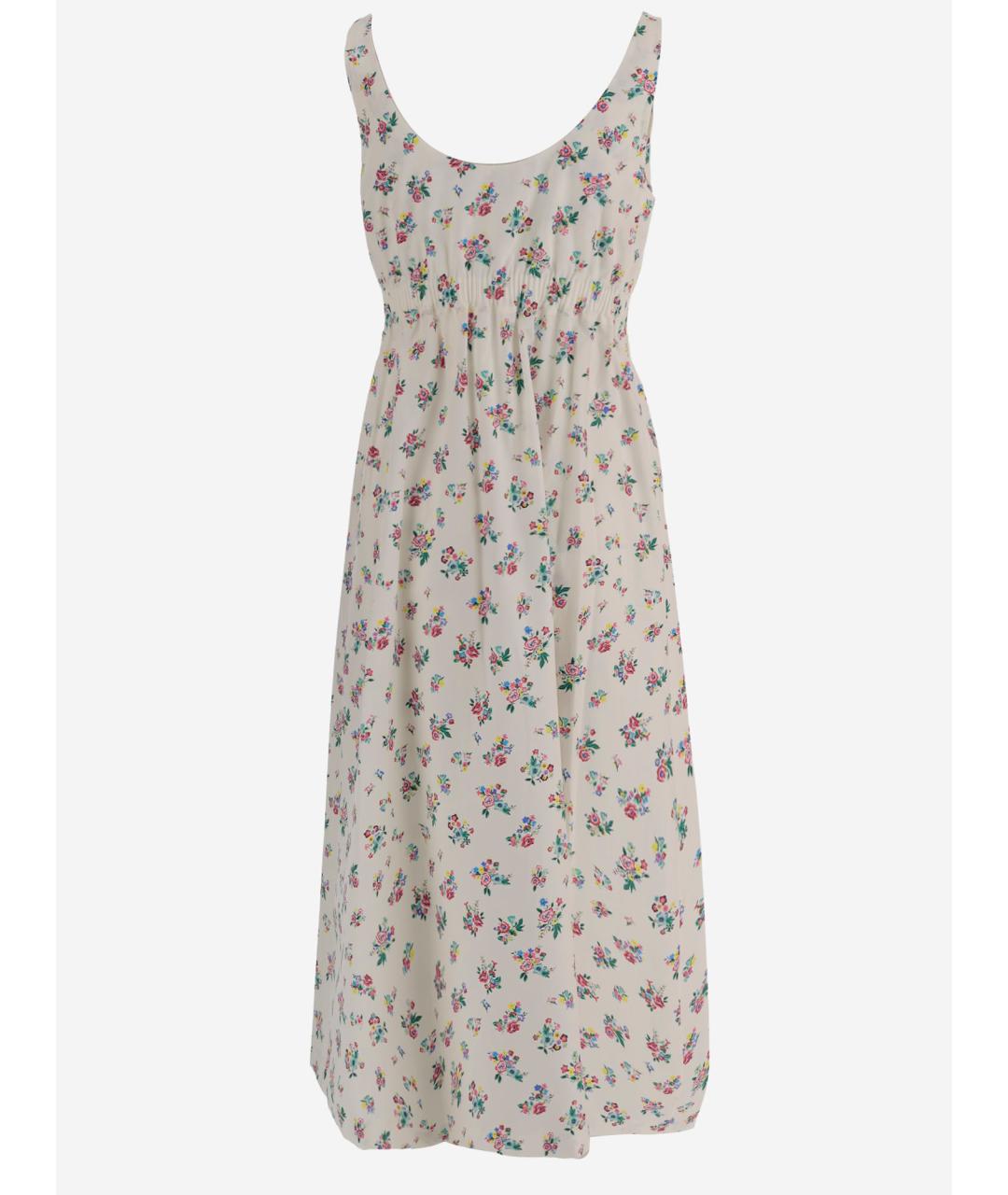 TORY BURCH Мульти хлопковое повседневное платье, фото 2