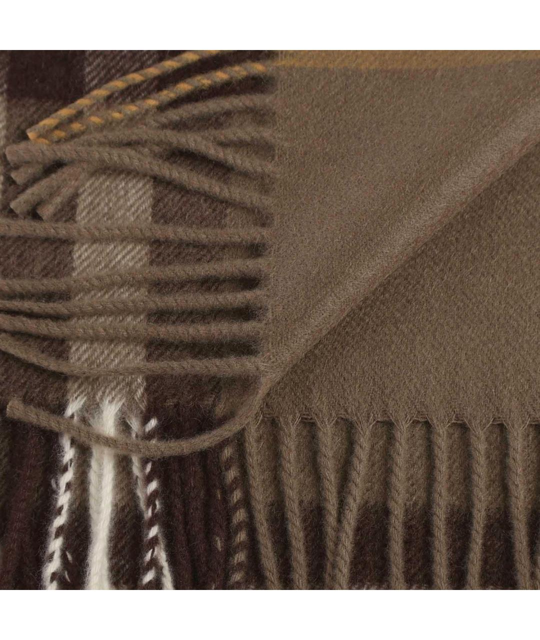 BURBERRY Коричневый кашемировый шарф, фото 3