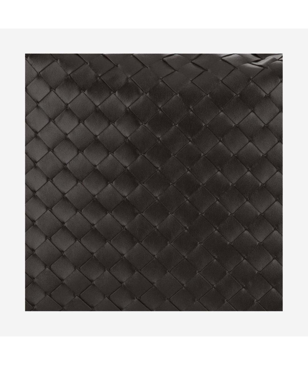 BOTTEGA VENETA Коричневая кожаная сумка тоут, фото 4